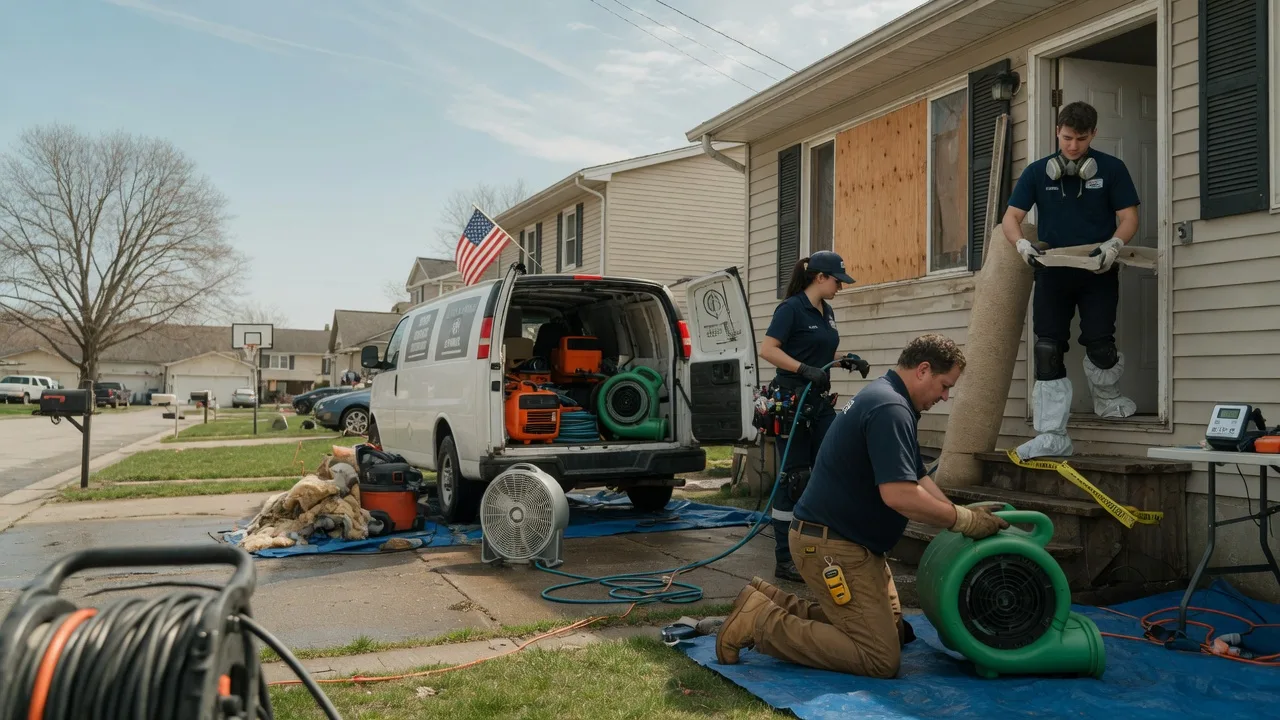 Water Damage Restoration in Monterey, IN near me